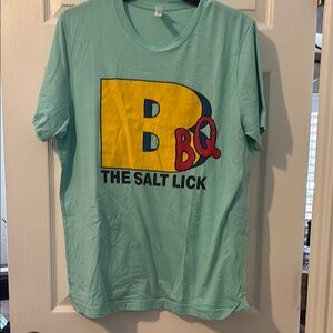 Women’s Salt Lick BBQ Graphic Tee - Aqua